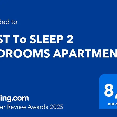 Appartement Just To Sleep: Deluxe 2 Bedrooms *